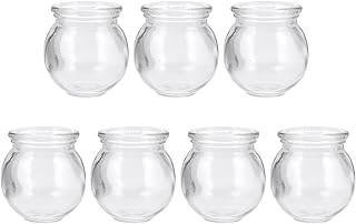 Mipcase 7pcs Glass Cupping Full Body Massager Facial Tools Muscle Massage Suction Face Tools Facial Massager Face Massager Vacuum Suction Cup Face Sucker Chinese Glass Nursing Kit Thicken