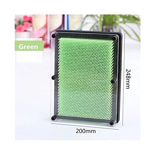 Lincman 3D Art Sculpture Plastic Pin Art Board Kids Children Toy Gift A Gift of Wisdom