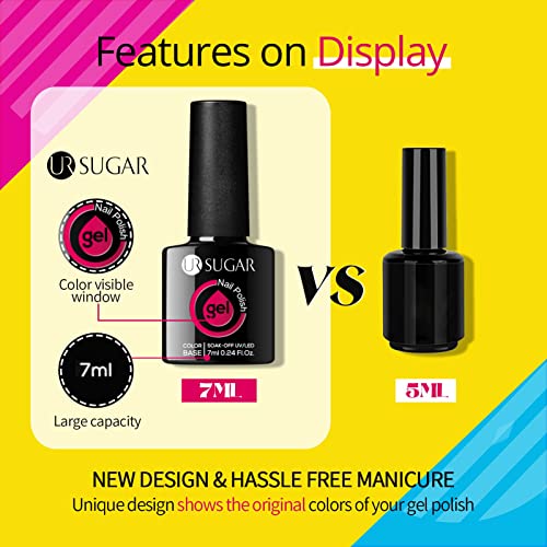 UR SUGAR UV Nagellack Pastell Shellac Nagellack Gel, 12 Farben Pastell Glitzer Gelnägel Süssigkeiten UV Farbgel… – Bild 8