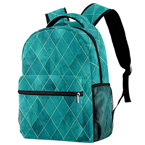Sac à dos de voyage à carreaux grand volume contre mal de dos