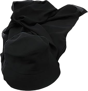 Muslim Headscarf Hijab Cap Bucket Sun Hat with Cool Chiffon Scarf