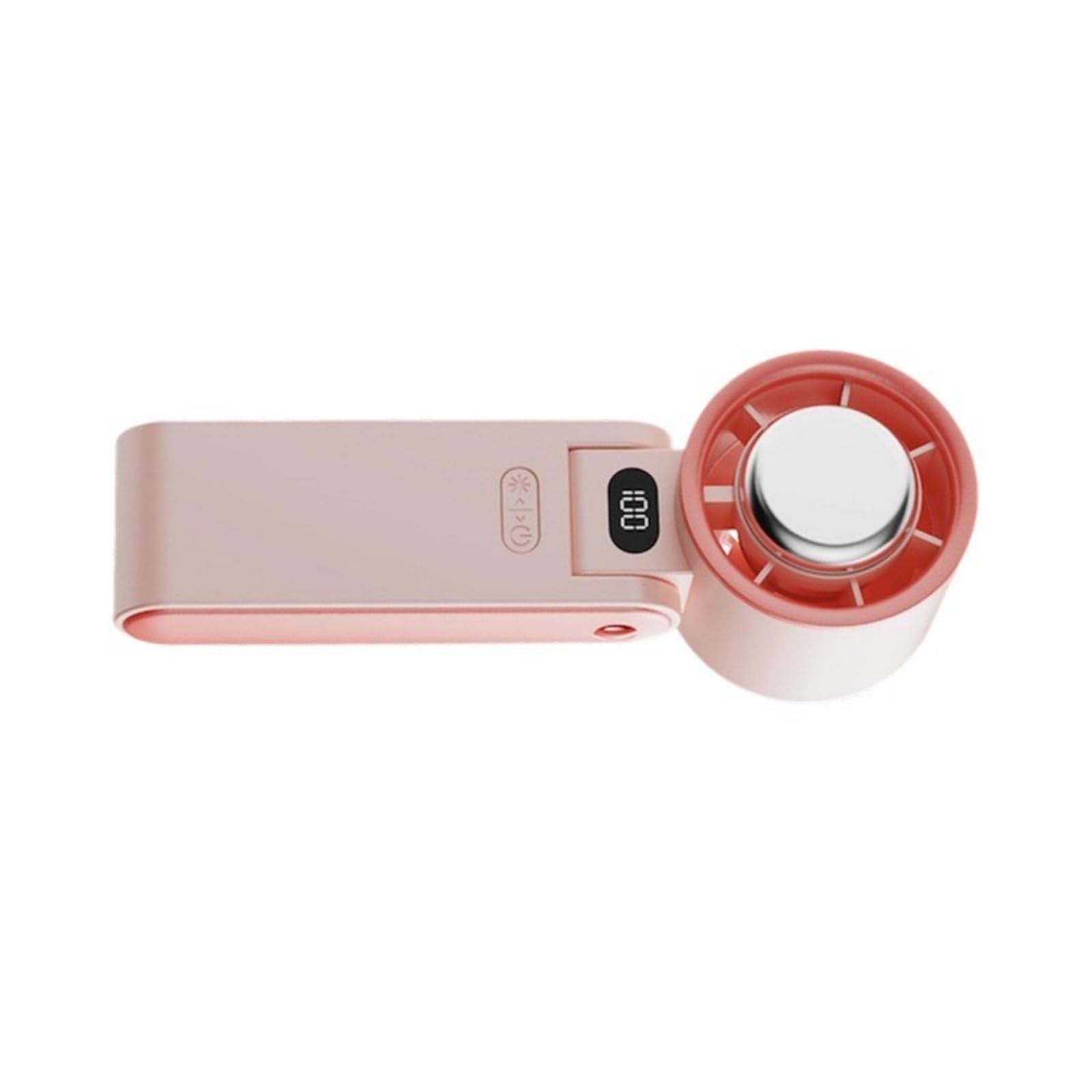Tsynapter Desk Fan Small Fan Outside Travel Desktop Bedroom Air Cooling LED Display for Bedroom Handheld Cooling