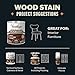 Varathane Premium Fast Dry Wood Stain | 1 Hour Dry Time | 1 Coat Color | Interior Wood Stain | Furniture, Cabinets, Doors, Trim | Half Pint | Kona