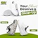 Ohhmycart Shoe washing machine bag- Laundry Shoe Bag for washer and dryer, Protective Chenille Mesh Shoe Washing Bag with Invisible Zipper, Durable & Reusable for Sneaker Tennis Shoes (2-pack Green)