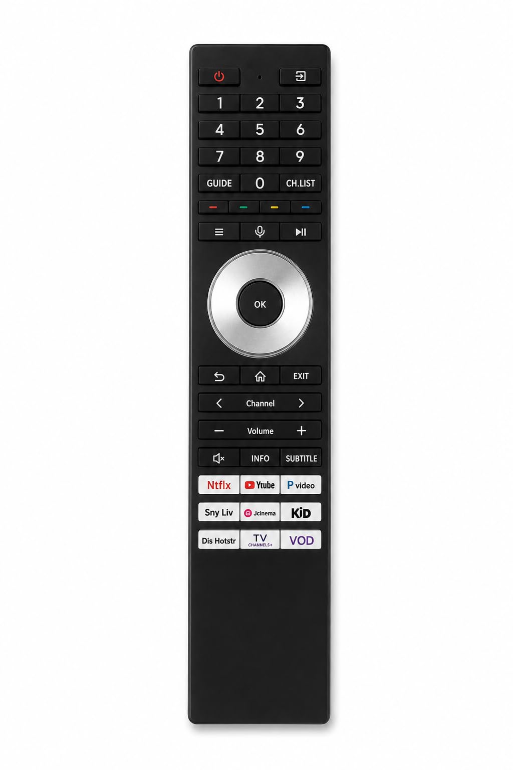 Remote Compatible with Toshiba Smart TV Control C350NP and M550MP Series with Hotkeys | Replacement Remote for Toshiba Smart LED/LCD/HD/4K UHD Android TV | Plug & Play-image-46