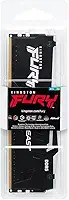 Kingston Módulo único de memória de desktop Fury Beast RGB 16GB 5200MT/s DDR5 CL40 DIMM | Intel XMP 3.0 | Tecnologia de sincronização infravermelha | Estabilidade de overclocking | KF552C40BBA-16
