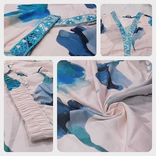 Image of GRECIILOOKS Co Ord Set For Women Stylish Floral Print | Kurta Sets For Womens | Anarkali Suit For Woman | Short Kurti For Womans | Pakistani Suits For Women's Kurta Set's