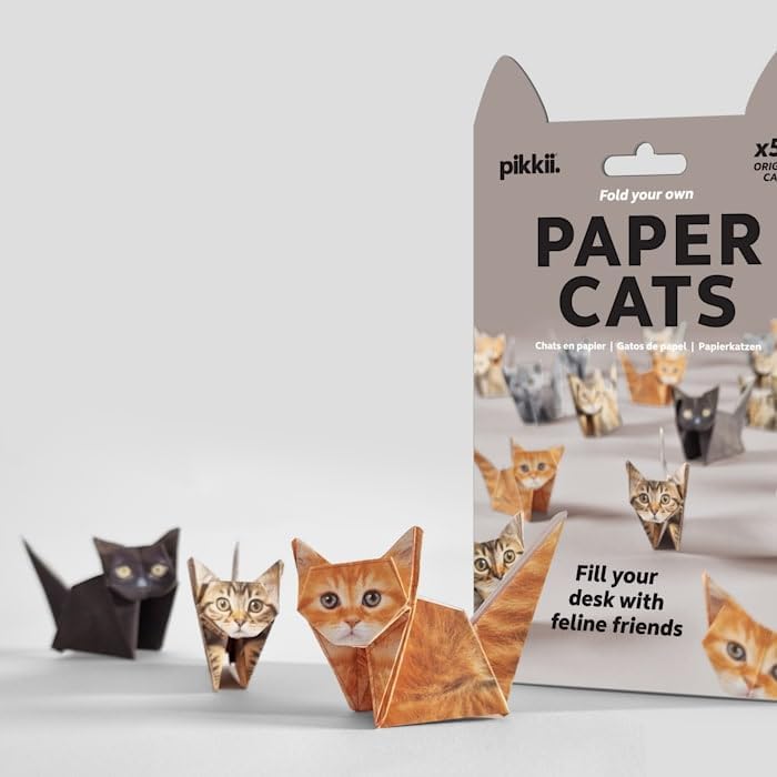 Pikkii Origami Paper Cats