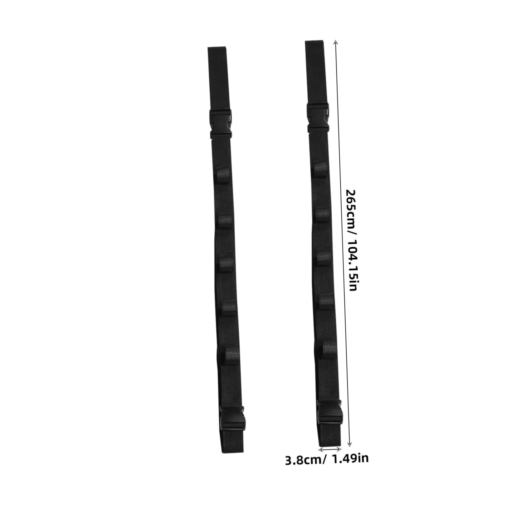 Beatifufu Car Fishing Rod Holder Straps Quick Mount Rod Holders for Vehicle Tangle- Organizer