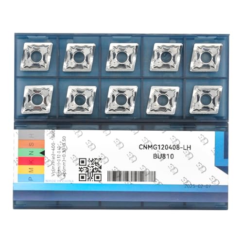 Inserts en carbure pour aluminium CNMG432 : fini les copeaux collés en finition gauche