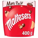 MALTESERS - Bonbons Chocolat au Lait Cœur Croquant - Maxi Pack - Idéal à Partager - 400g