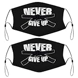 Cool Taekwondo Or Karate for Sparring Funny Sayings Kids Face Mask Set of 2 with 4 Filters Washable Reusable Adjustable Black Cloth Bandanas Scarf Neck Gaiters for Adult Men Women Fashion Designs