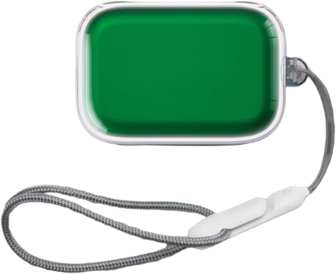 DAYJOY Soft TPU Protective Clear Case Cover Compatible with Noble FoKus Rex5 Prestige Headphones Wireless Earbuds, Protective Skin Sleeve with Lanyard (Transparent)