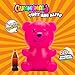 Eolo Toys - Gummymals Pink. Interactive Super Squishy Gummy Bear Style pet with Over 20 Sounds and Reactions for Children Aged 4 and Up