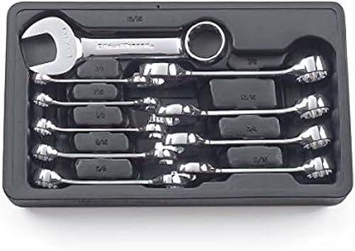 Miniatura 9 de GEARWRENCH 81904 - Juego de llaves combinadas de 12 puntos, métricas de 10 piezas