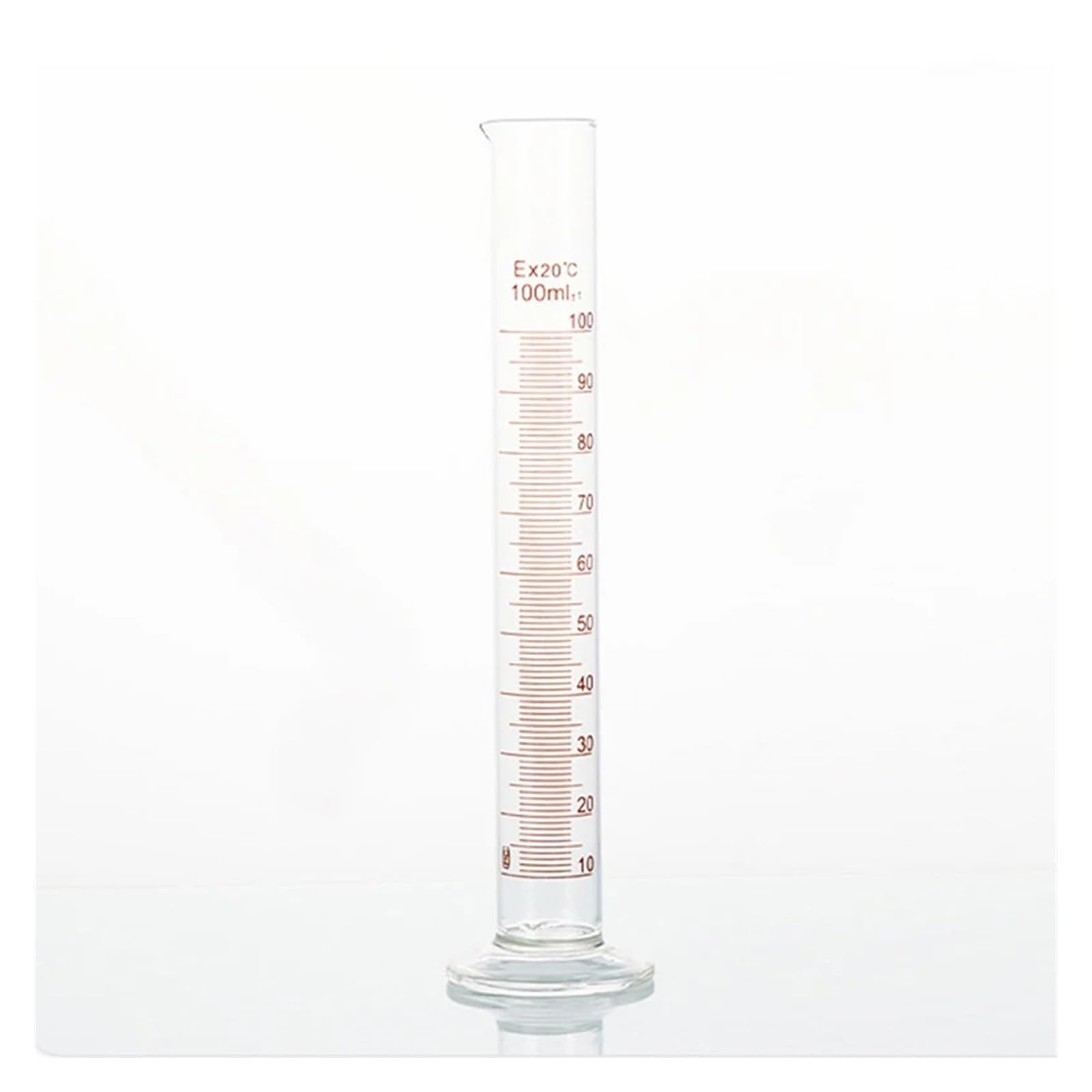 Cilindro graduato in vetro con tappo graduato(20ML)
