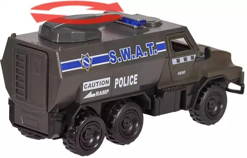 Image of 1:32 Green Metal Toy Car Model Pull Back Vehicles for Kids Friction Power Toy Trucks Perfect for Kids, Boys & Girls