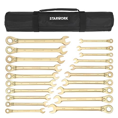 STARWORK 20 Pc. 6-Point SAE