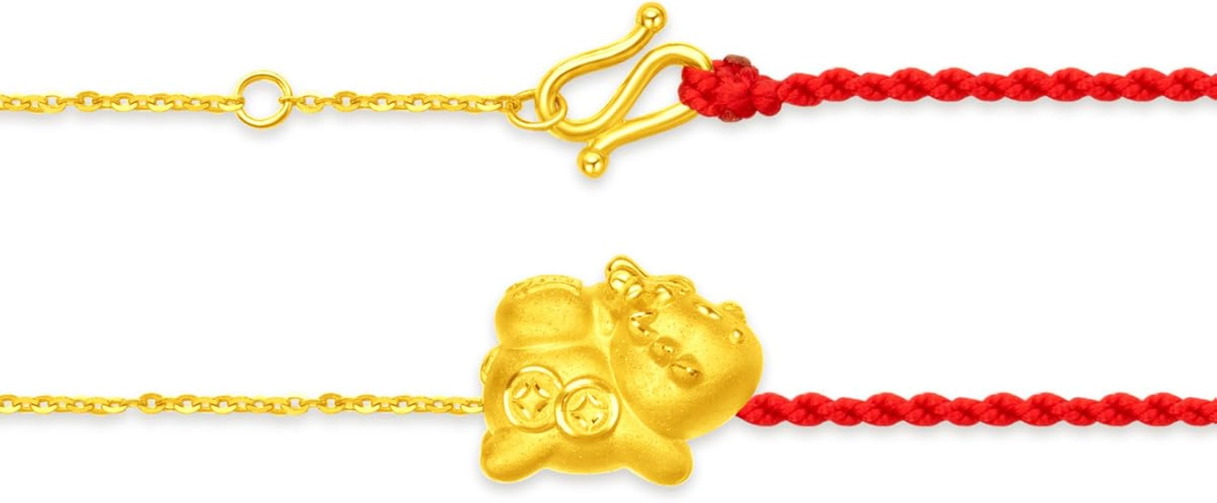 純金3g　chow tai fook K24ゴールド チェーンブレスレット 純金3g chow tai fook K24ゴールド チェーンブレスレット