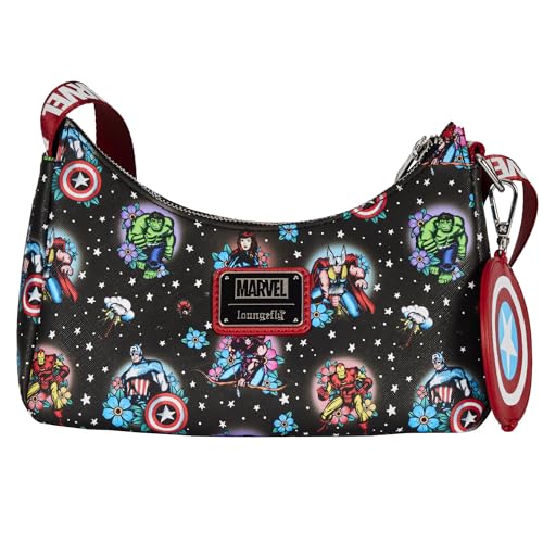 Loungefly Marvel Avengers Tattoo Shoulder Bag