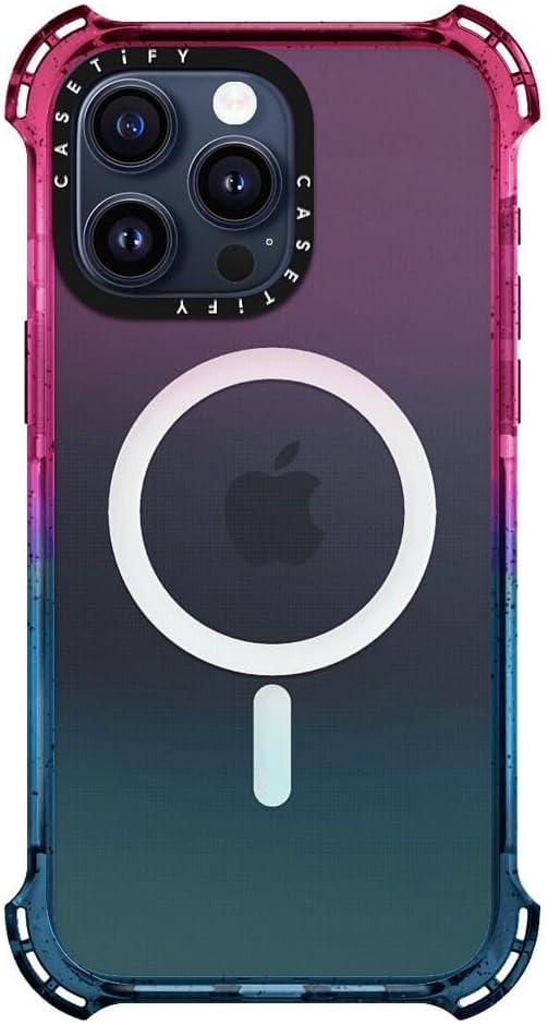 CASETiFY Bounce Case for iPhone 15 Pro Max [6X Military Grade Drop Tested / 21.3ft Drop Protection/Compatible with Magsafe] - Cotton Candy - Image 2