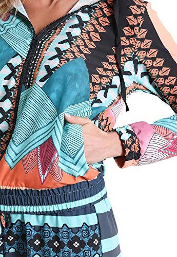 Jaqueta com Capuz Tulum - Azul G