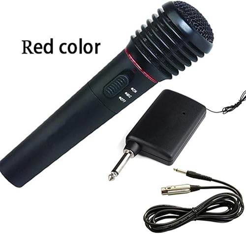 Handheld Professionelle Karaoke Mikrofon Wired Wireless Dynamisches Mikrofon EmpfA nger Studio UHF FA r KTV Singing Speech Amplifiers Color Rot Handheld Professionelle Karaoke Mikrofon Wired Wireless Dynamisches Mikrofon EmpfA nger Studio UHF FA r KTV Singing Speech Amplifiers Color Rot
