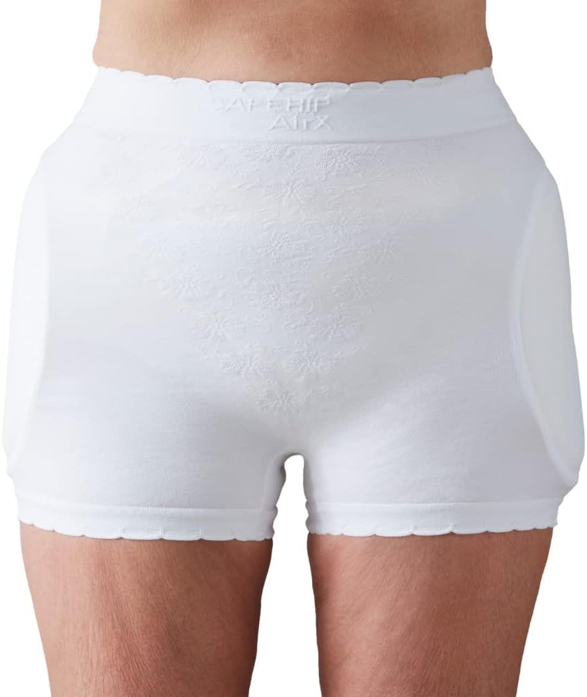 SAFEHIP AirX Women’s Hip Protector Undergarment Fall Injury Prevention Hip Support for Elderly Seniors, Breathable, Skin-Friendly and Comfortable (Medium 36-44 inches) BY TYTEX