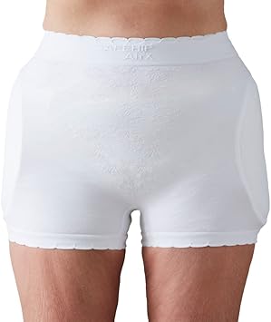 SAFEHIP AirX Women s Hip Protector Undergarment Fall Injury Prevention Hip Support for Elderly Seniors, Breathable, Skin-Friendly and Comfortable (Medium 36-44 inches) BY TYTEX