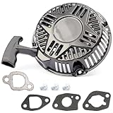 Esttlamer Recoil Starter Replacement for Westinghouse 212cc Engine WPX2700 WPX3200 WPX3400 WPX3600 Pressure Washer for Wen GN4500 Generator for DuroStar DS4000S 208cc 224cc with Bolt & Gasket