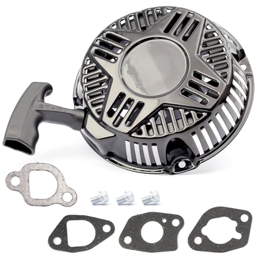Esttlamer Recoil Starter Assembly with Bolt & Gasket Replacement for Westinghouse 212cc Engine WPX2700 WPX3200 WPX3400 WPX3600 Pressure Washer for DuroStar DS4000S 208cc 224cc for WEN GN4500 Generator