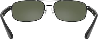 Ray-Ban mens Rb3445 Rectangular Sunglasses