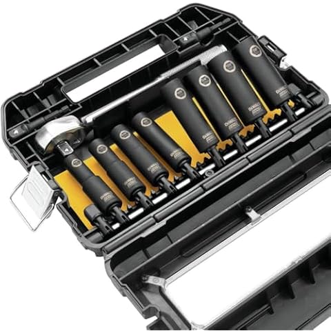 DEWALT 10-Piece Impact Socket Set, SAE Cover