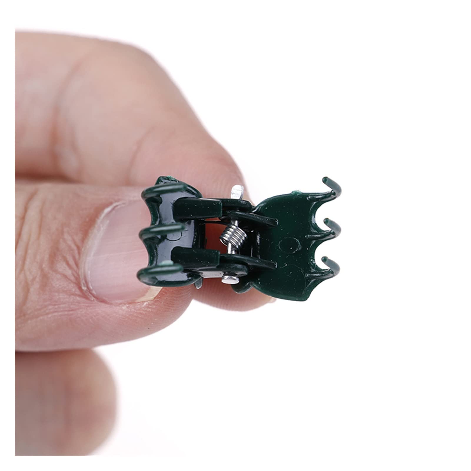 Attaches pour Plantes grimpantes, Clips de Fixation Vigne, 100 pièces, Support Plante Verte, Fleur Jardin, Tige d'orchidée(Beige)