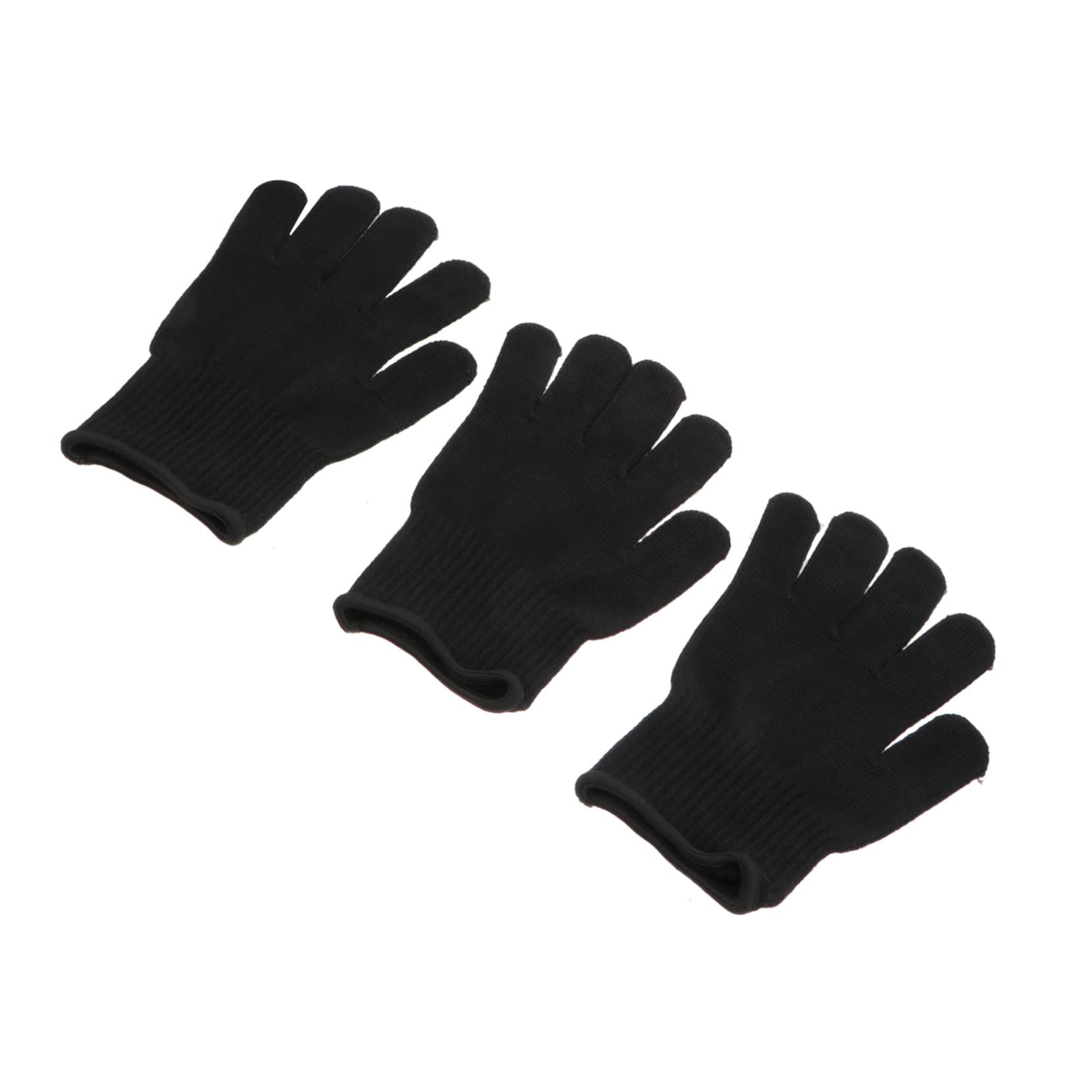 OHPHCALL Heatproof Insulated Fire Glove Grill Heat Resistant Gloves for Barbershop Hair Styling Tools Protection