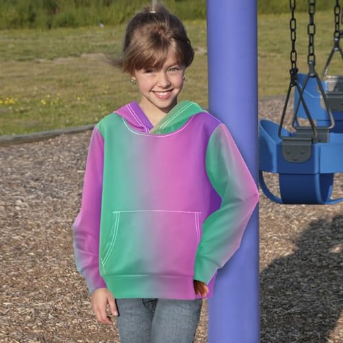 Chocolate Brown Girls' Fashion Hoodies & Sweatshirts, Hoodie Kids, Kids Sweatshirts, Girls' Pullover Hoodie Size 4T4