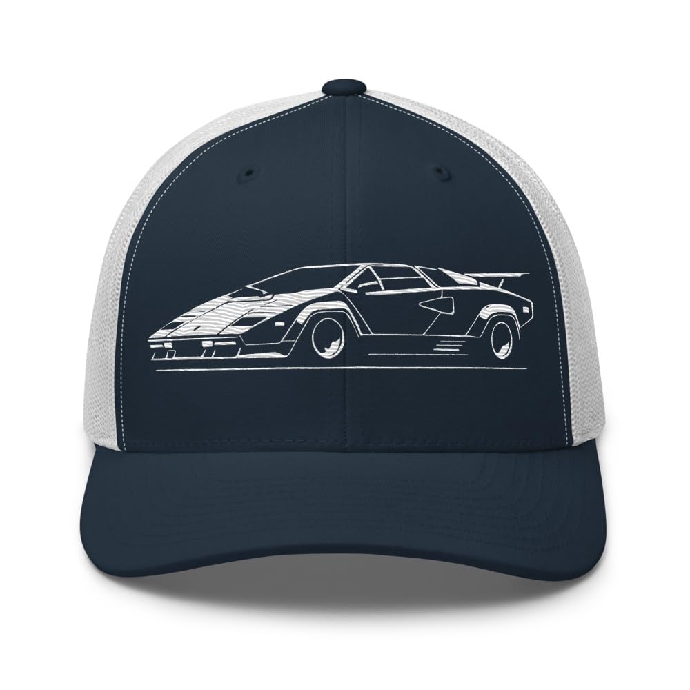 Czapka Countach 80s Supercar Trucker Caps