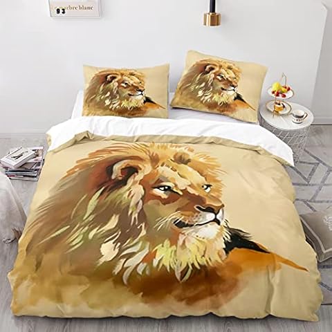 Parure de lit DBEES Lion 220x240 Cover