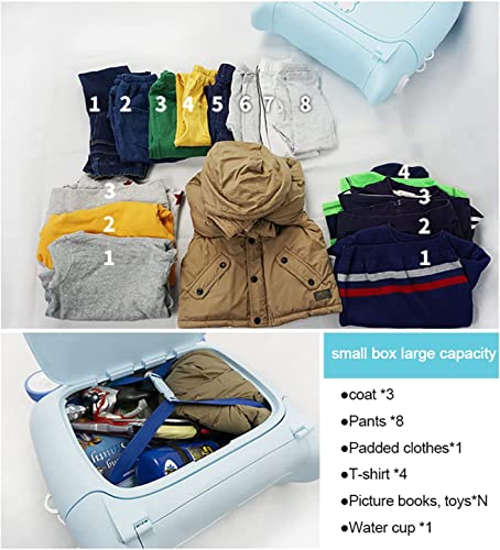 OLOTU Carry-Ons Multi-Functional Children's Luggage Convenient Can Sit and Ride Into Bed in Seconds 20-inch Carry-on Case Children Trolley Luggage Portable3