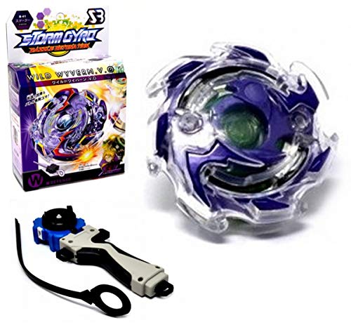 ARUNDEL SERVICES EU Storm-gyro Bey Burst Blade avec lanceurs à Main la toupie Jouet avec Lanceur à Main Lame bey