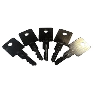 5 PK NG100 Key Fits Grove Vermeer Cushman Huber Broderson BartMill Lull Terex