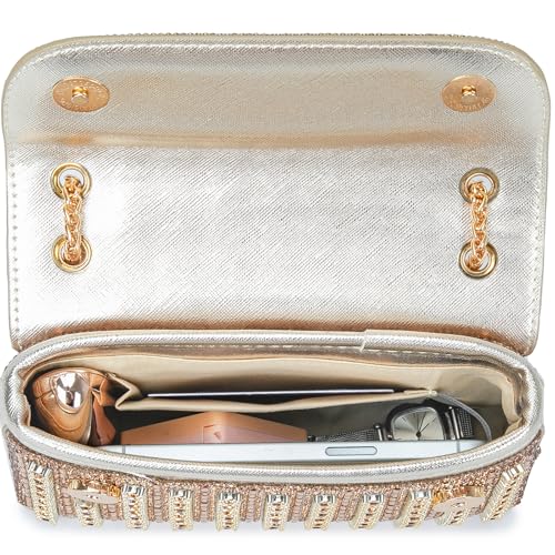 Image of Women's Evening Handbags Rhinestone Purse Crystal Evening Clutch for Women Formal