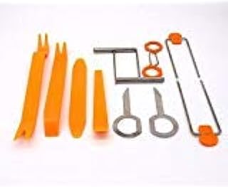 Generic ICHE Car Auto Radio Audio Door Clip Panel Trim Dash Removal Pry Tool Kit-Easiest to Use Fastener Remover for Door Trim Molding Dash Panel-12pcs Kit Car Disassembly Tools