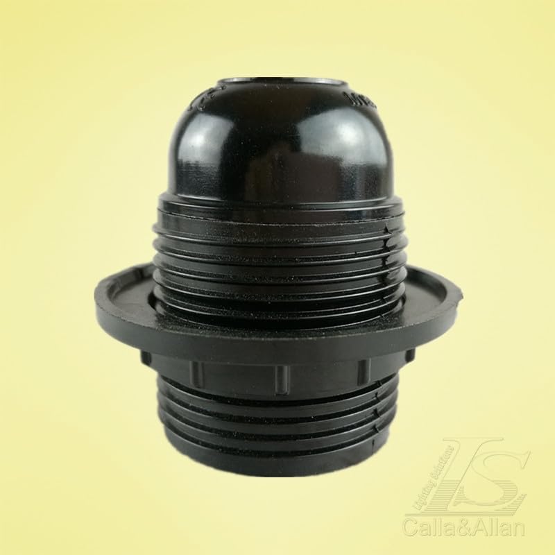 2/10units E27 bakelite sockets plastic CE lamp holders 110V/220V 4 styles black plastic lighting bases - (Color: LH2301; Base Type: 10 units)