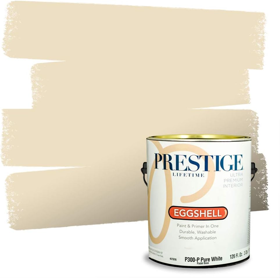 Prestige Interior Paint and Primer in One, South Beach, Eggshell, 1 Gallon