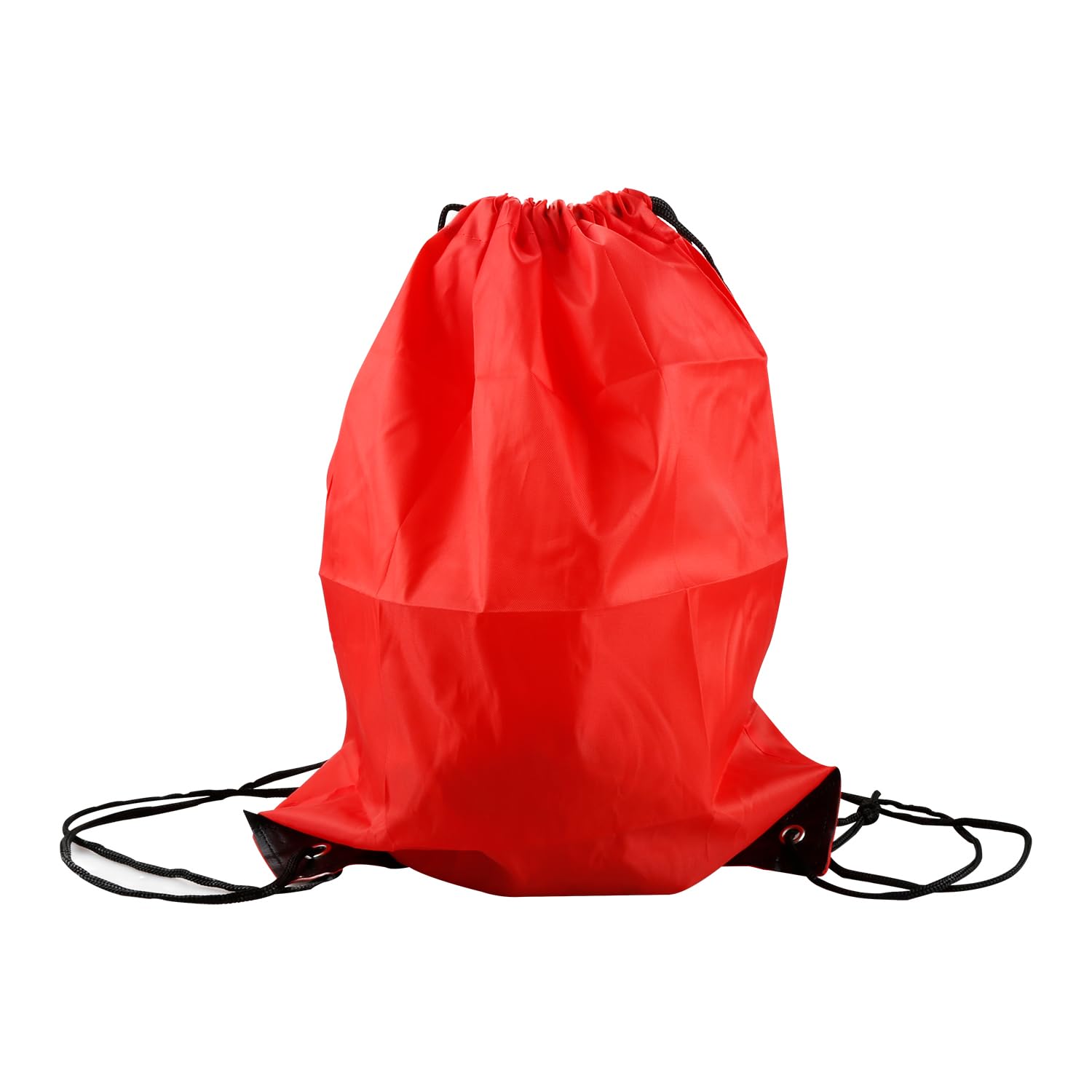 Rumyve Red Waterproof Drawstring Bag,Drawstring Fitness Bag,Sports Bag Swimming Sports Children Adult Backpack Drawstring Bag Zipper Pocket Travel Bag(Red)