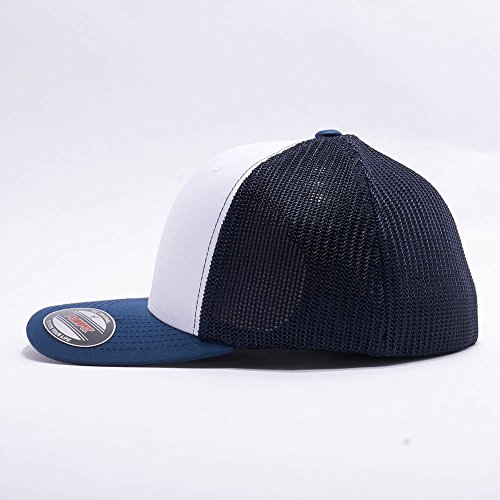 Image of Flexfit Two-Tone Stretch Mesh Fitted Cap Hat