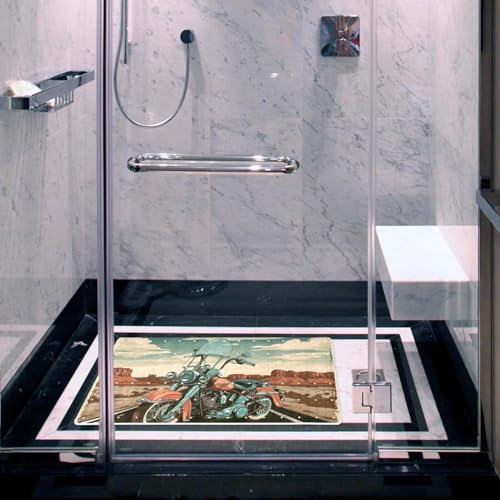 Tapis de bain vintage extra long pour une décoration sûre - 7