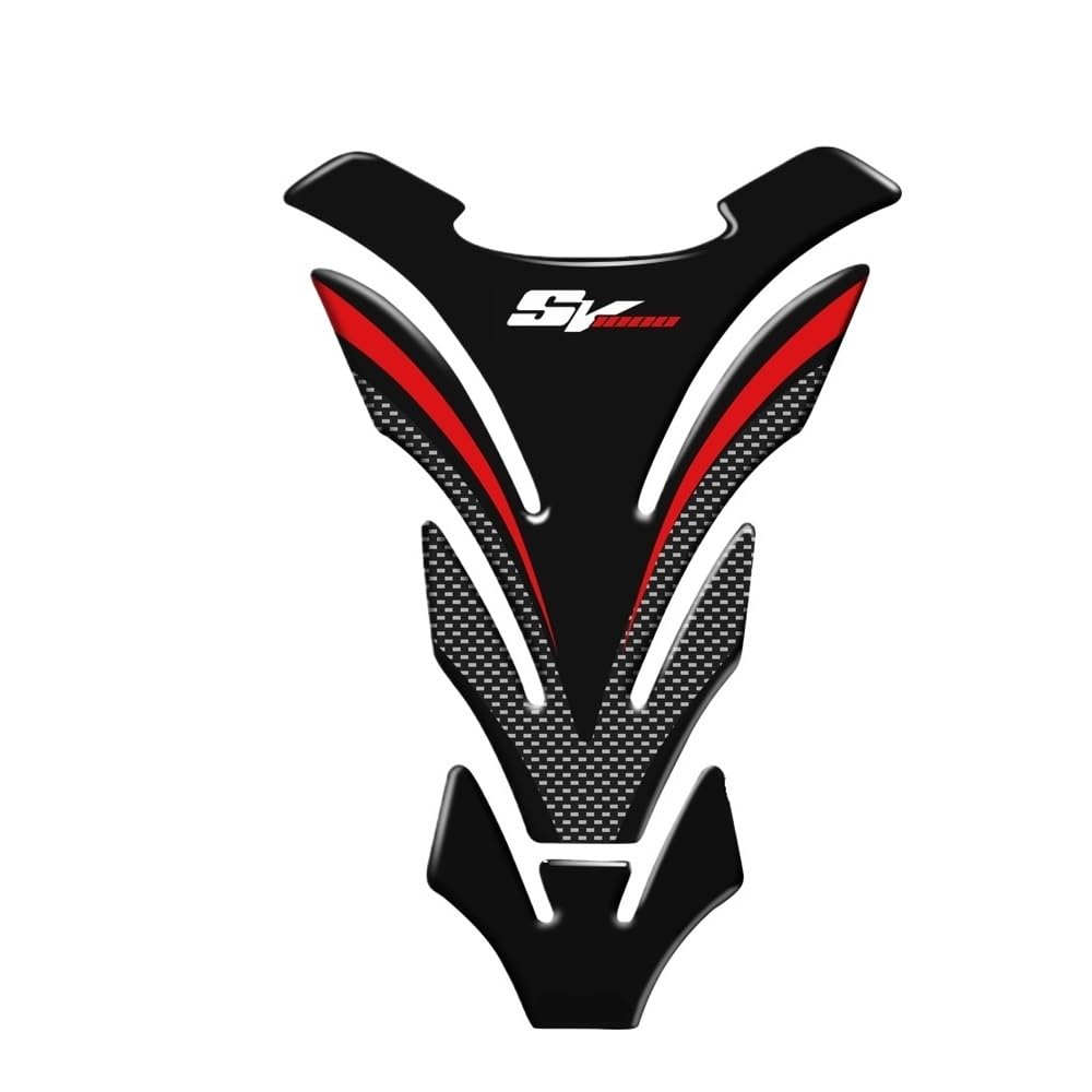Protection de réservoir moto SV1000 : autocollant d'adhérence pour carburant