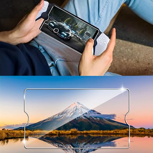FDHYFGDY Cristal Templado para Sony PS5 Playstation Portal/PS Portal【2 Piezas】 Protector de Pantalla, 9H Dureza HD Vidrio Templado Anti-Arañazos Sin Burbujas Glass Screen Protector - imagen 6
